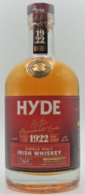 HYDE No.4 Irski viski 0,7l 46% alk.